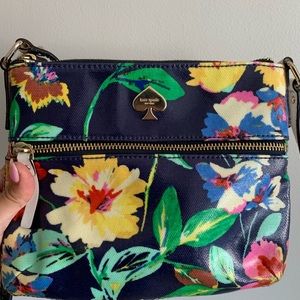 Floral Kate Spade Cross Body Purse